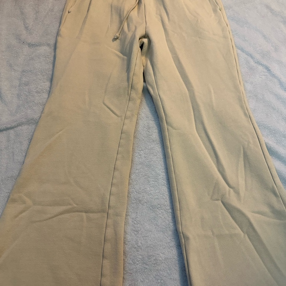 PINK Victoria's Secret Tan Boot Cut Pants